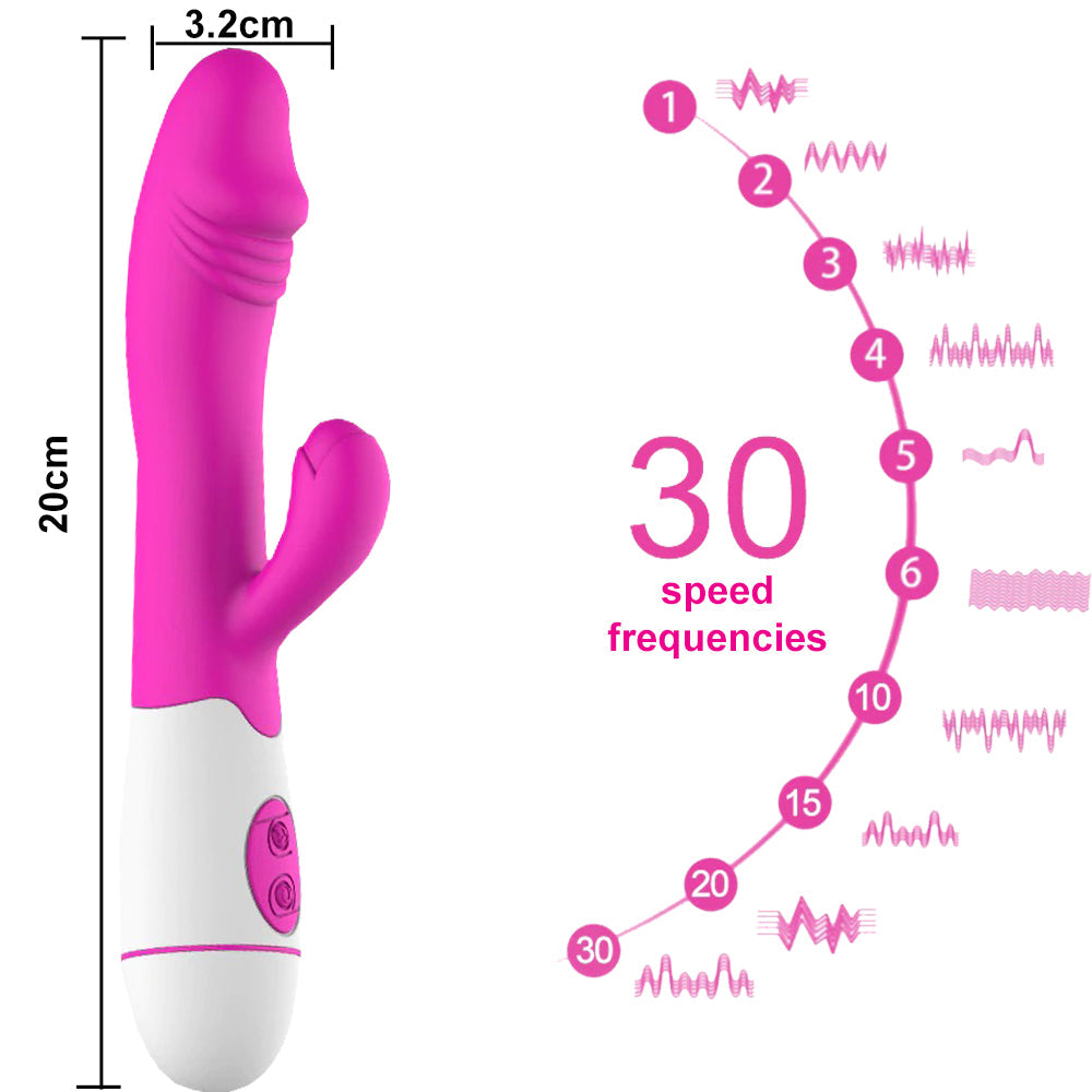 30 Speed Rabbit Pinky Ponky Massager