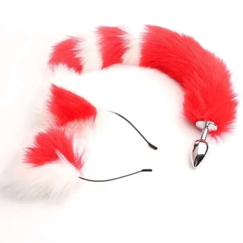 Fox Tail Velvet Plug