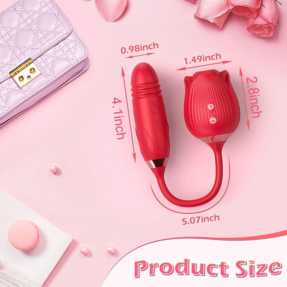 Heads up: Shipping may take three days 🚚Rose Wave 2 in 1