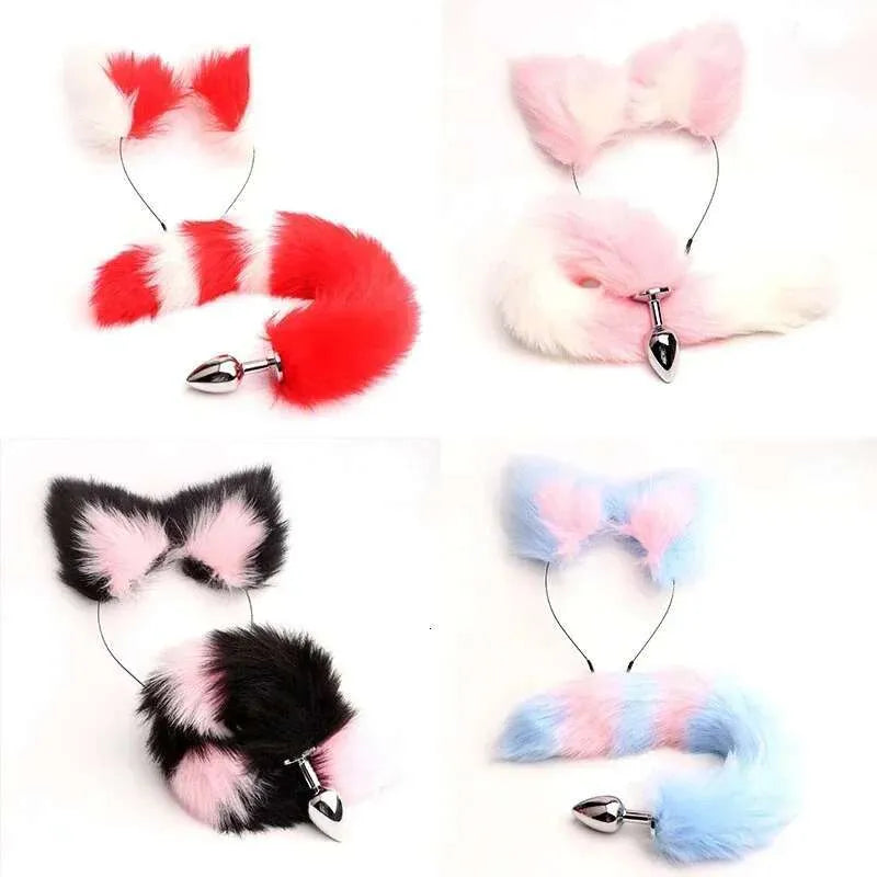 Fox Tail Velvet Plug