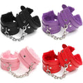 Leather-Style Lock & Key Wrist Bracelet
