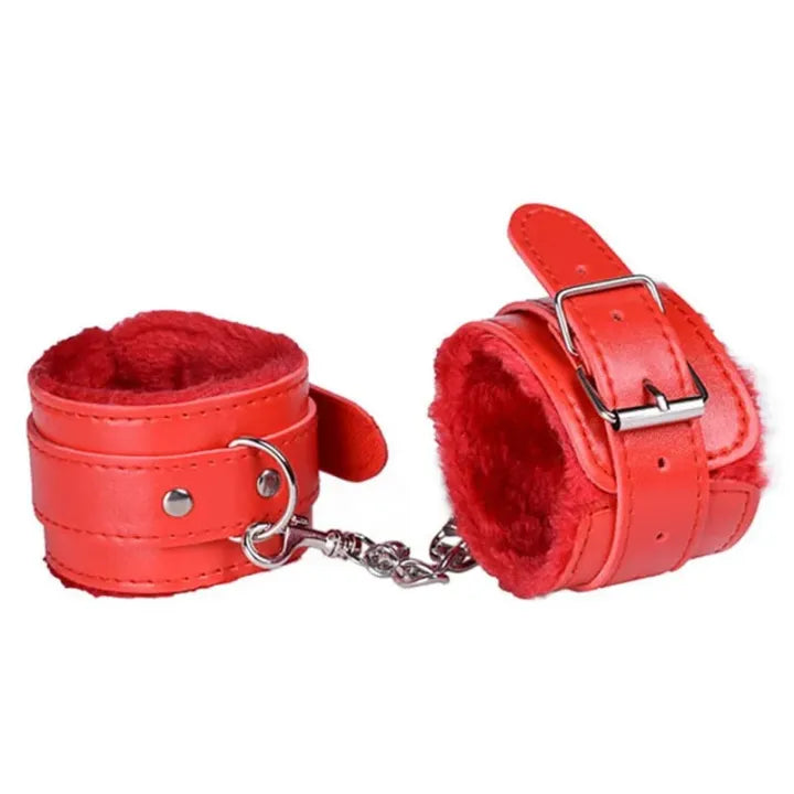 Leather-Style Lock & Key Wrist Bracelet